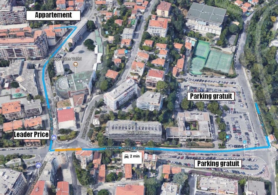 Espace Valrose Nizza Kültér fotó